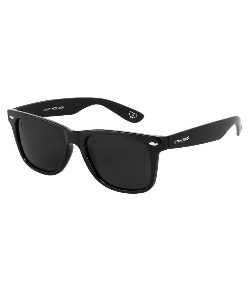     			Walrus - Black Square Sunglasses ( WS-ISC-020202 )