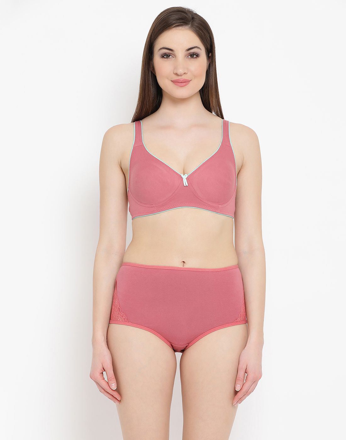     			Clovia Cotton T-Shirt/ Seamless Bra