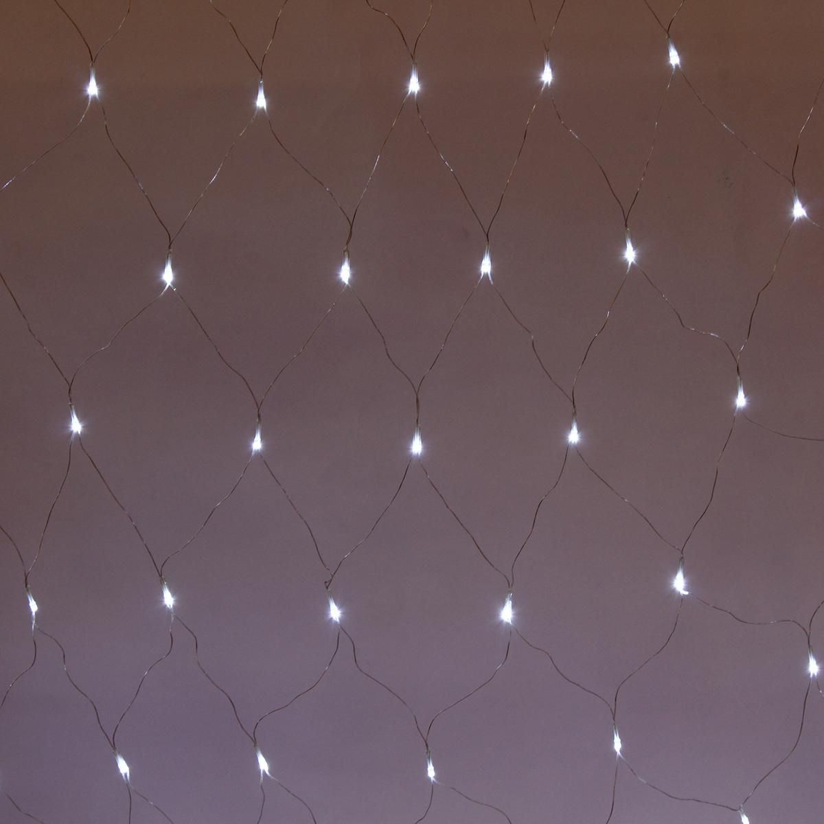 200 Led 3 X 2m String Fairy Light Net Mesh Curtain Xmas Wedding