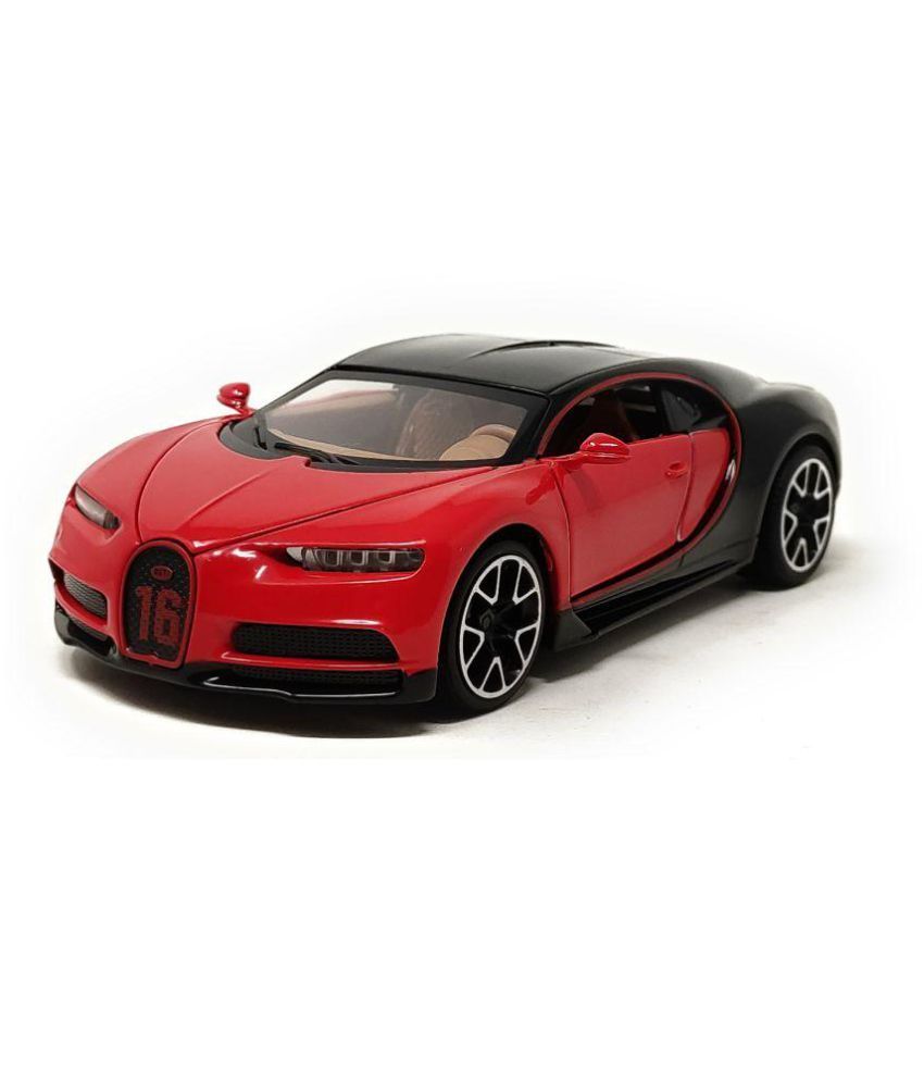 Akrobo Bugatti Chiron Die-Cast Metal Ice Charger Sport Hyper Cars Metal ...