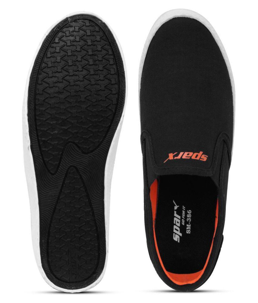 sparx men's mesh loafers