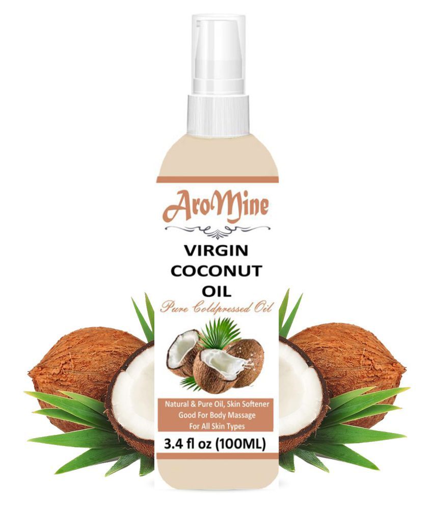     			Aromine 100% Pure & Natural Coconut Oil For Hair Growth & Repair 100 mL