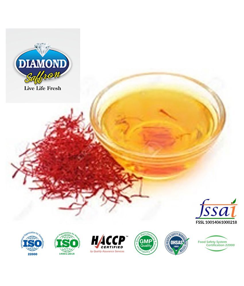 DIAMOND SAFFRON Diamond Saffron 100 Pure Kashmiri Saffron 1 gm Buy