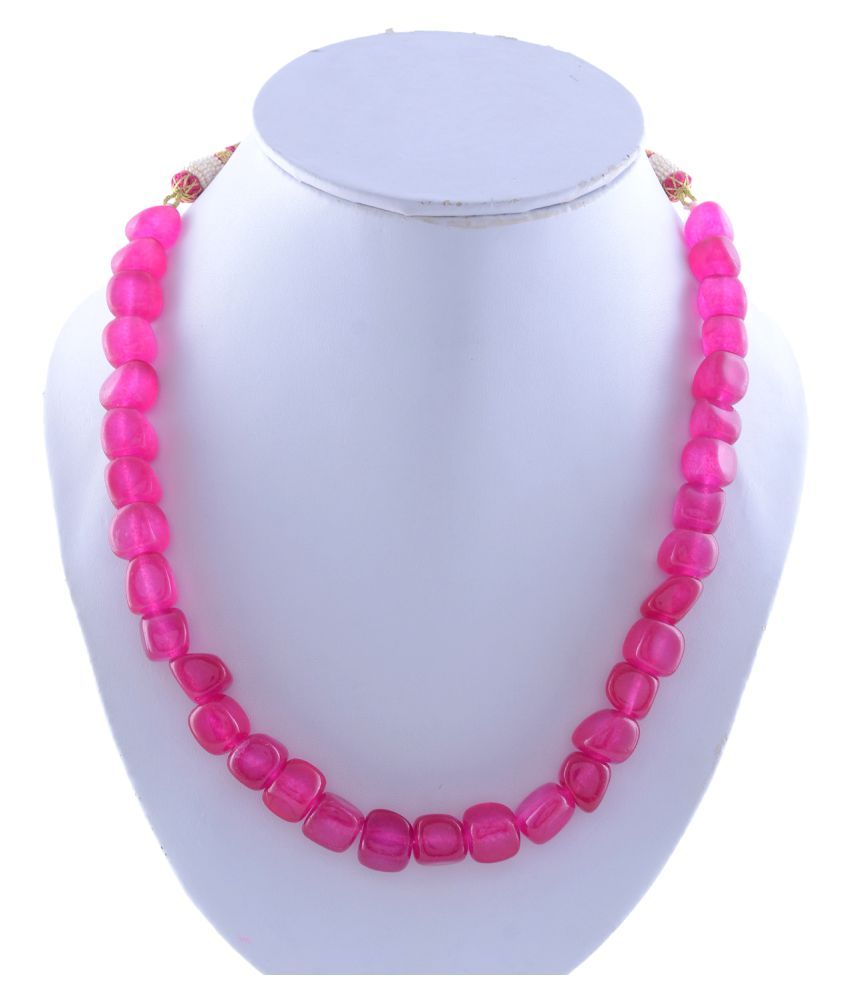 Kastiya Jewels Pink Contemporary/Fashion Necklace - Buy Kastiya Jewels ...