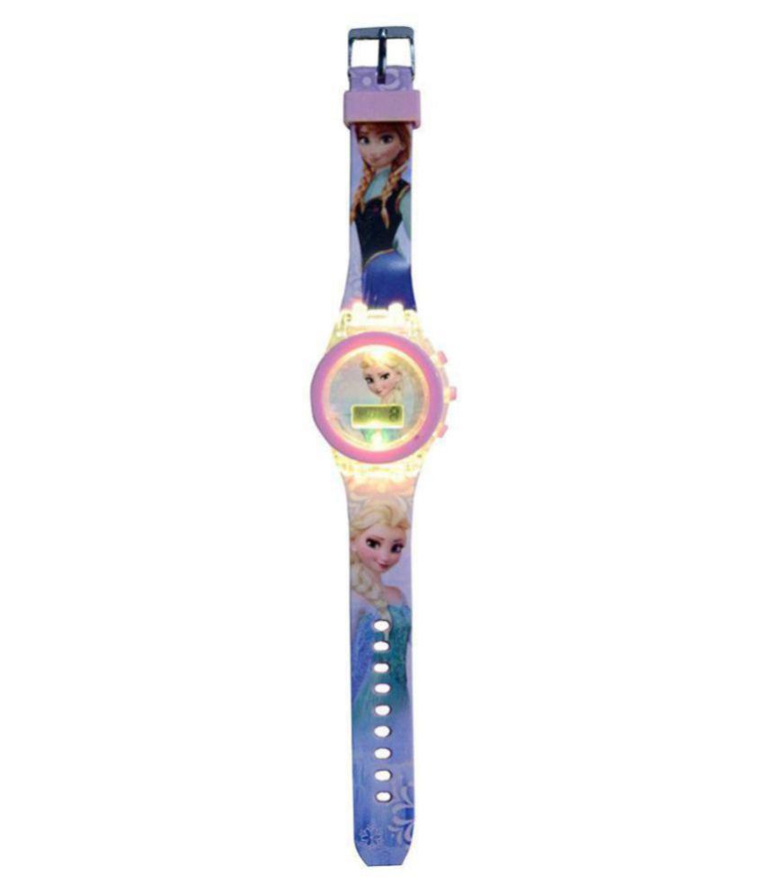 wrist watch with light