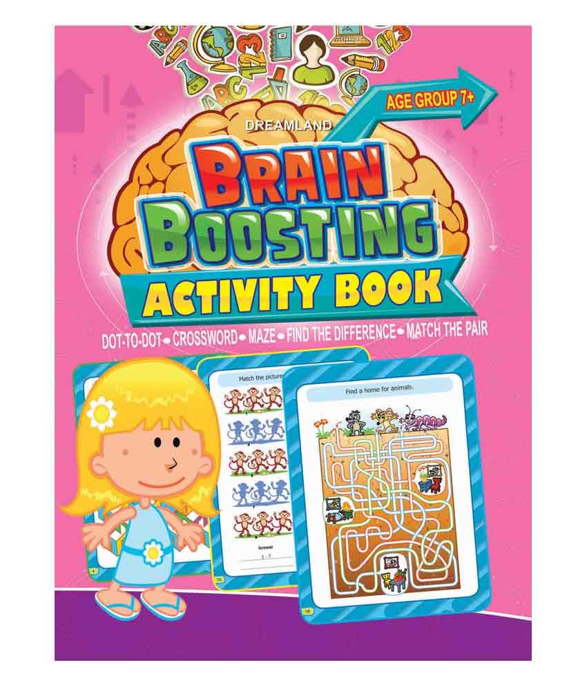 brain boosting activity book age 7 buy brain boosting