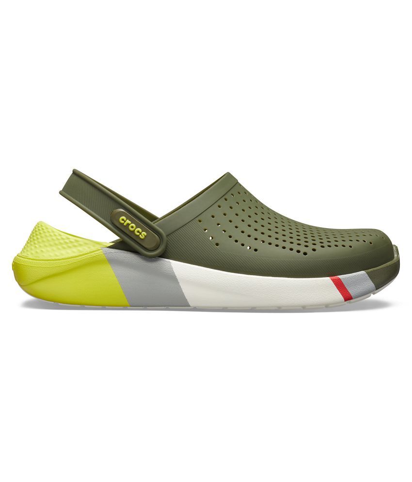  Crocs  Relaxed Fit Green  Croslite Floater Sandals  Buy 