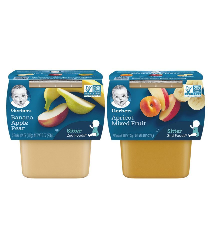 gerber apricot mixed fruit