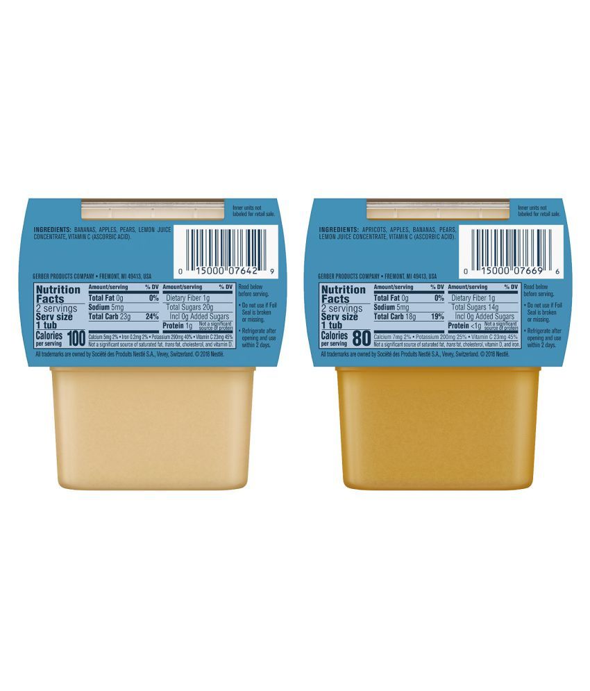 gerber apricot mixed fruit