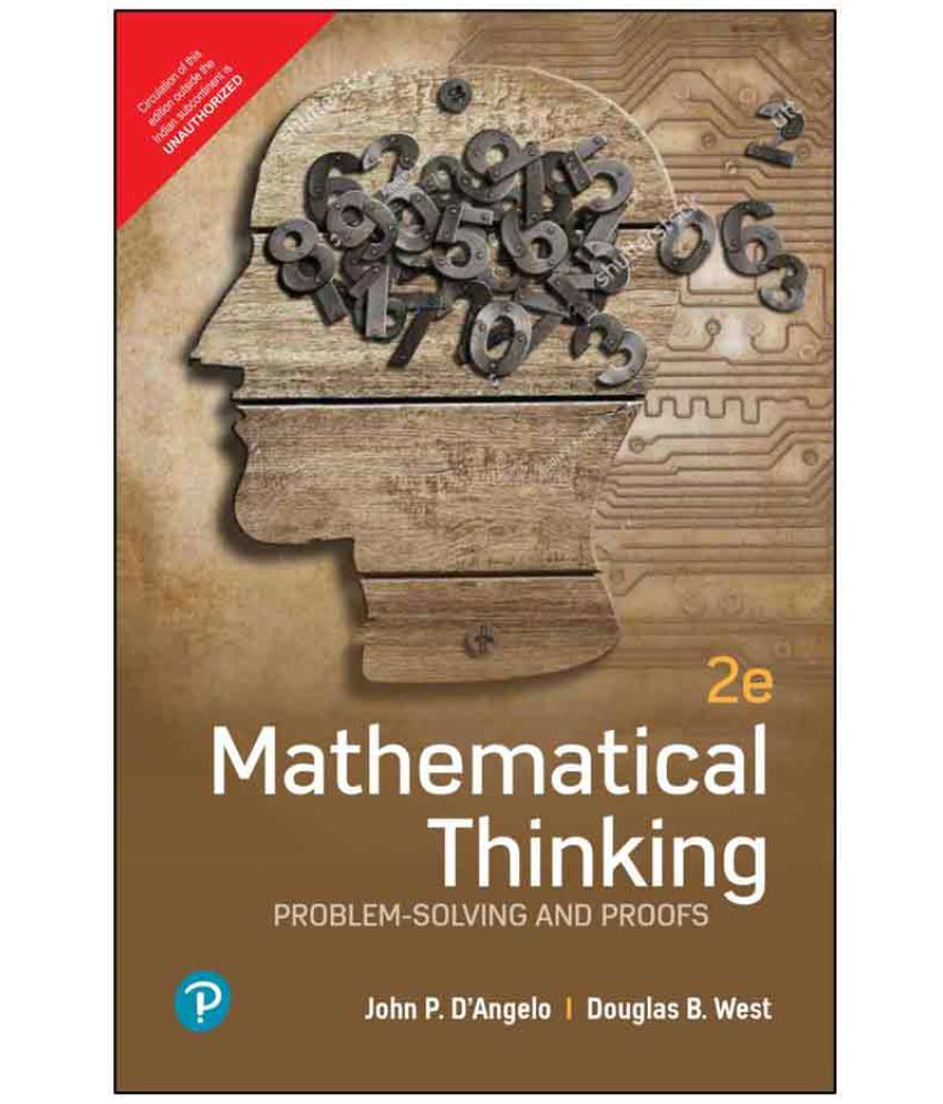     			Mathematical Thinking: Problem-Solving and Proofs| Second Edition | By Pearson