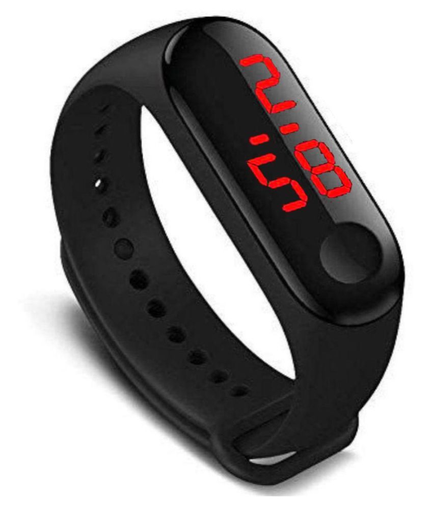 digital strap watch