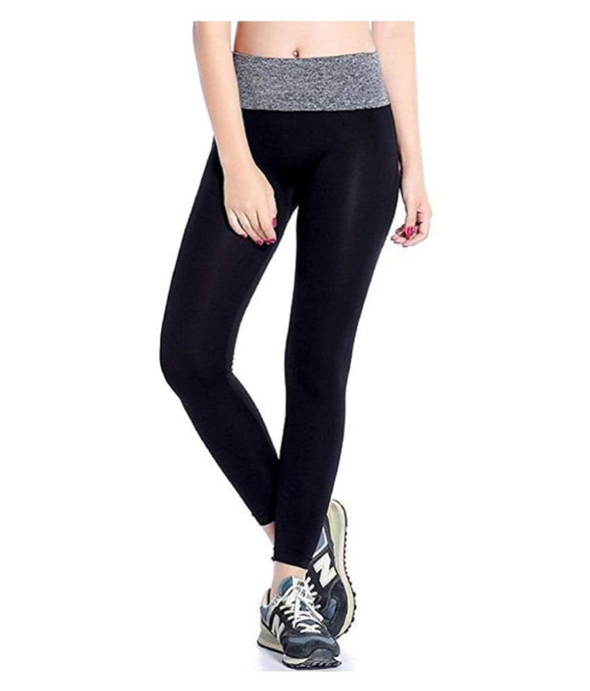 Buy F09 Polyester Tights - Black Online at Best Prices in India - Snapdeal