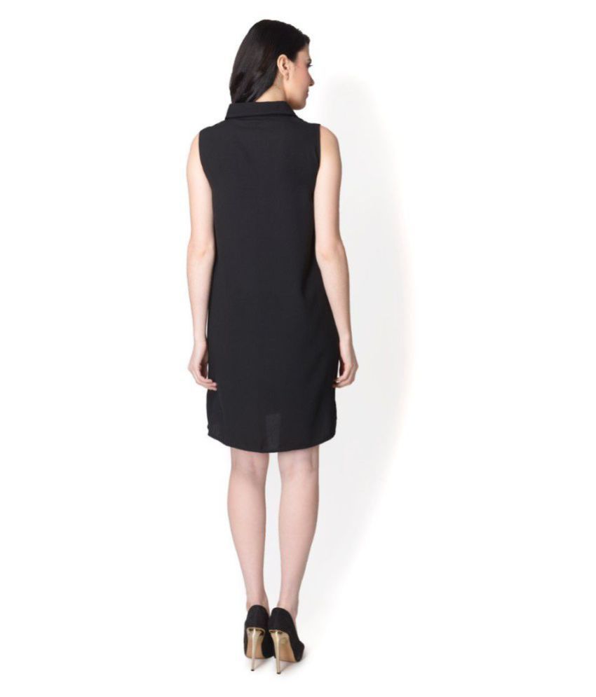 georgette black shirt