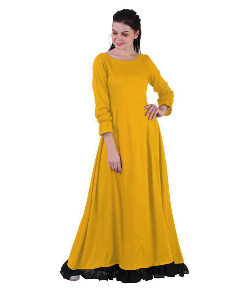 stylish cotton gown