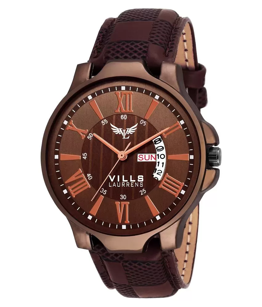 Buy online Vills Laurrens Vl-1051 Analogue Black Dial Men's Watch (vl-1051)  from Watches for Men by Vills Laurrens for ₹329 at 86% off | 2024  Limeroad.com