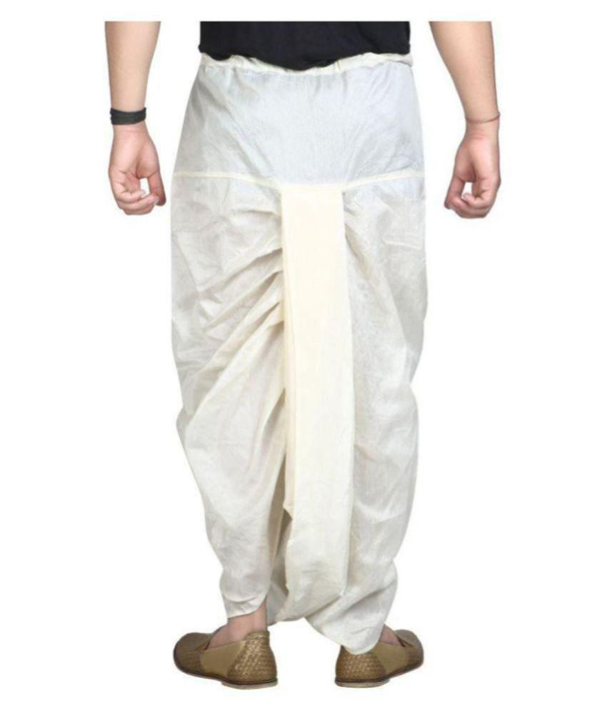 black shirt & dhoti