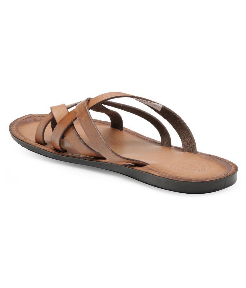 franco leone tan sandals