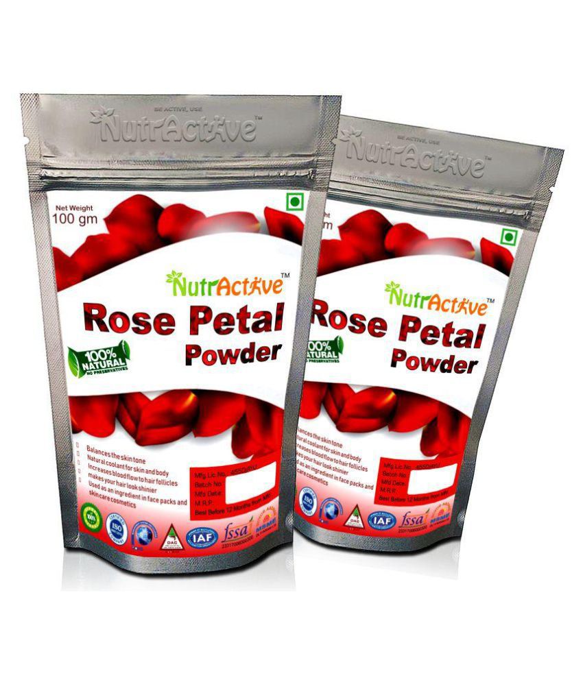     			NutrActive Rose petals Powder 200 gm