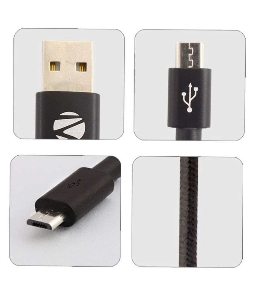 Zebronics USB Data Cable Black 1 Meter All Cables Online at Low