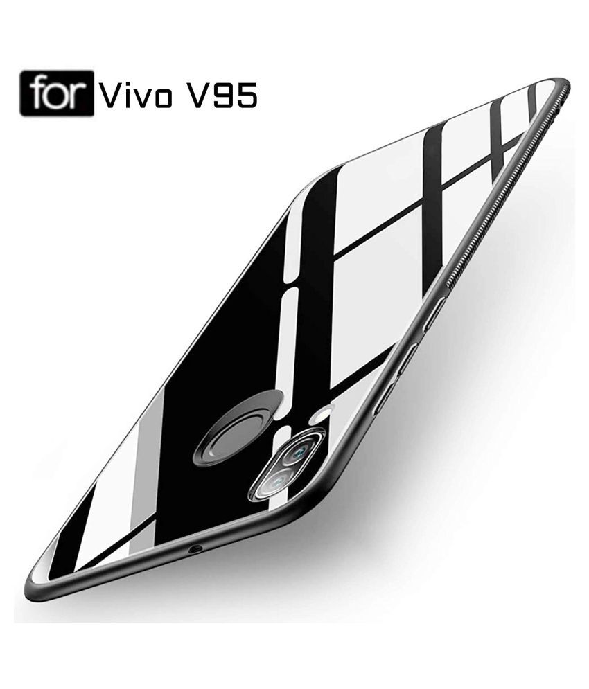 Vivo Y95 Mirror Back Covers ClickAway Black Original Luxurious