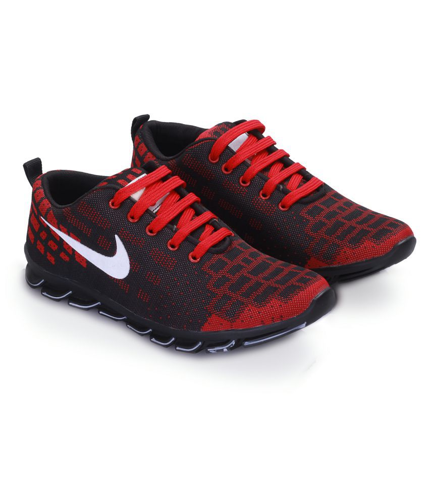 MLS Red Running Shoes - Buy MLS Red Running Shoes Online at Best Prices ...