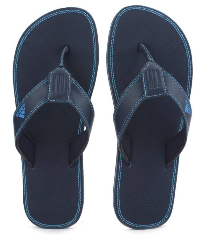 Adidas Blue Daily Slippers Price in India- Buy Adidas Blue Daily ...