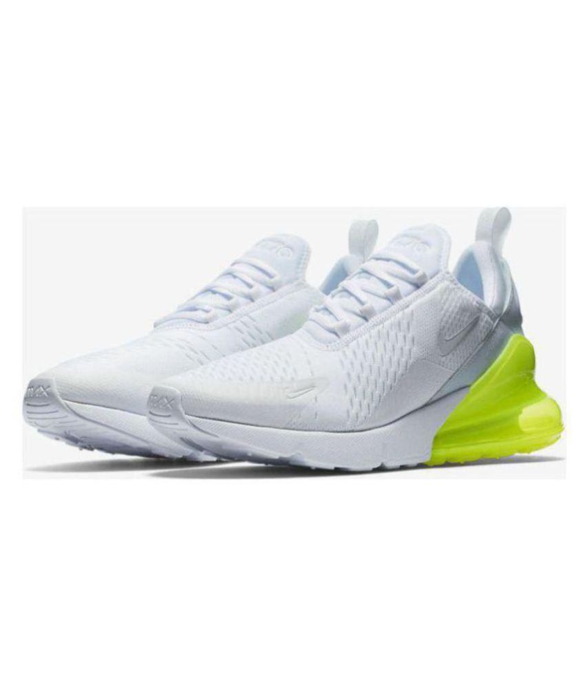 Nike AIRMAX 270 White Running Shoes - Buy Nike AIRMAX 270 White Running Shoes Online at Best ...