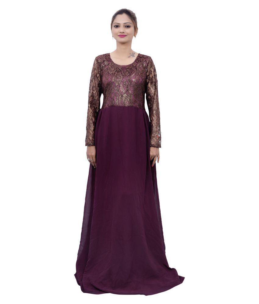 georgette gown online