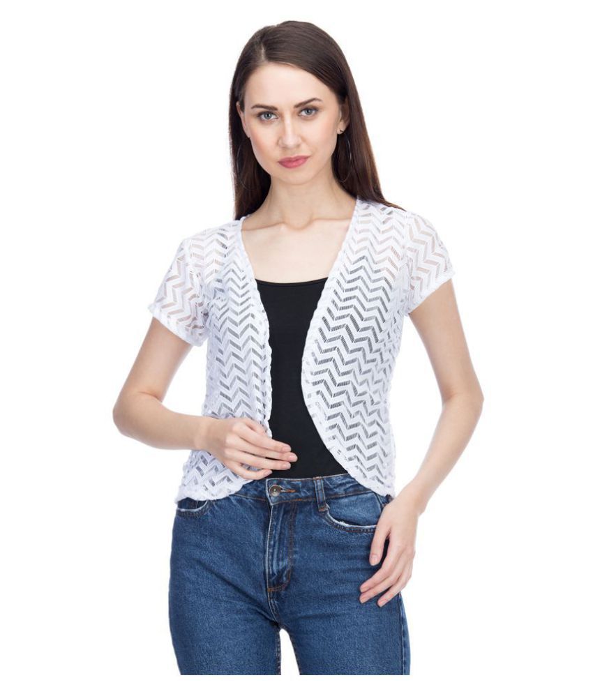 net shrug suit design