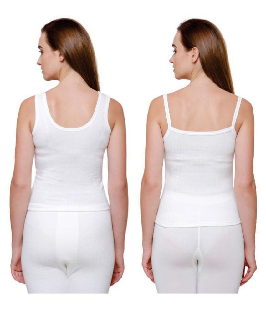     			Bodycare Insider Cotton Blend Topwear - White