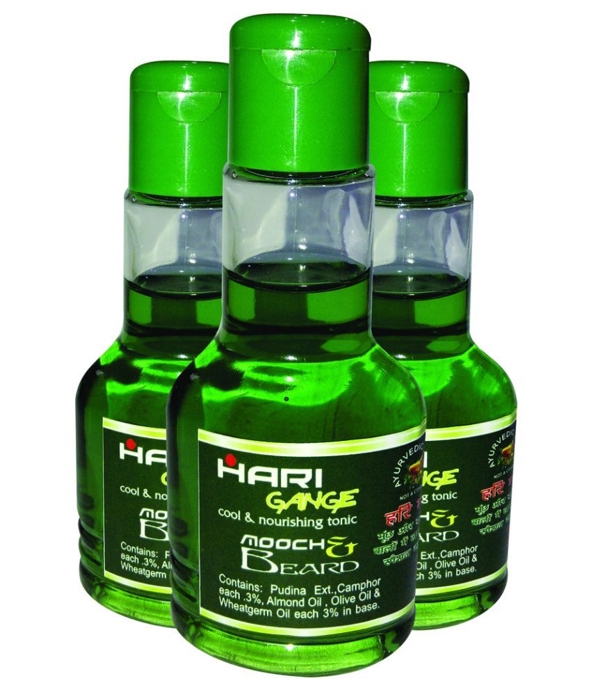 Cool Therapy Hari Gange for Mooch & Beard Growth Green Oil Buy Cool