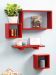 WALL RACK SHELF / BOOK SHELF/ FLOATING SHELF 4 SHELVES