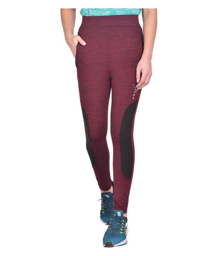 nike maroon tights