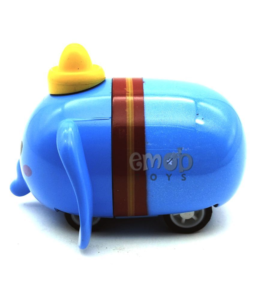 Cute Mini Diecast Car Toy Alloy Blue Cartoon Pull Back Stunt Car. - Buy ...