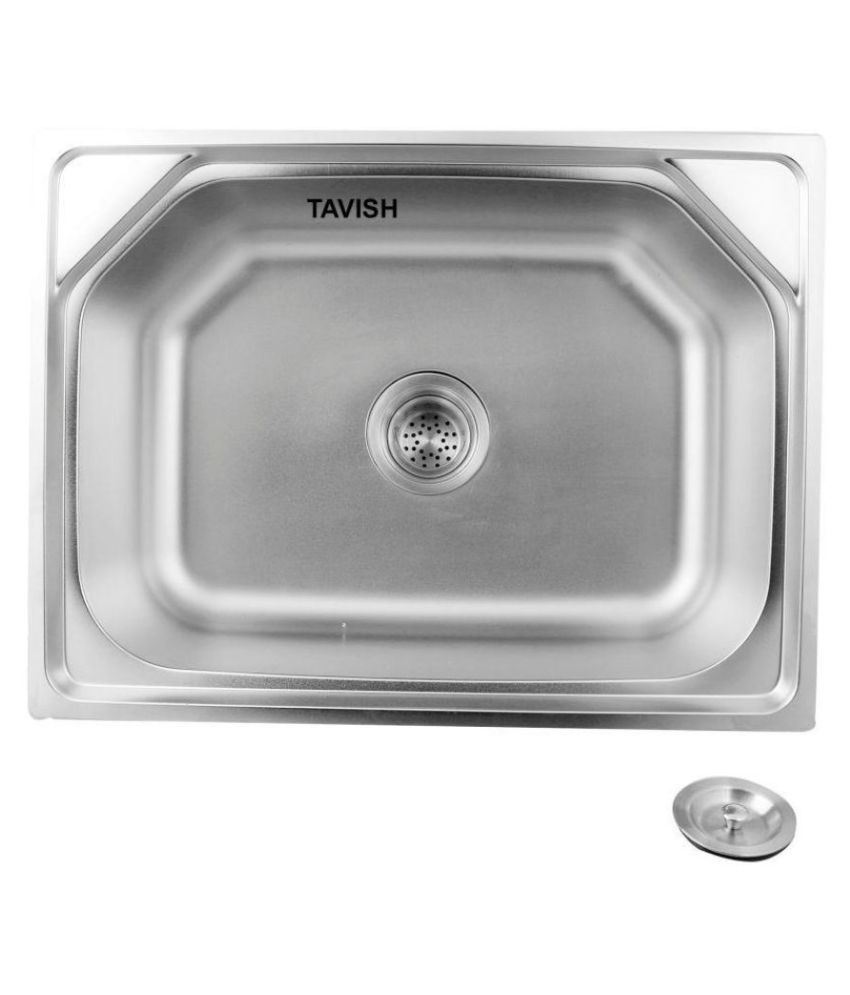 Tavish Matte Finish 304 Stainless Steel Kitchen Sink 24 X 18 X 9 Inch
