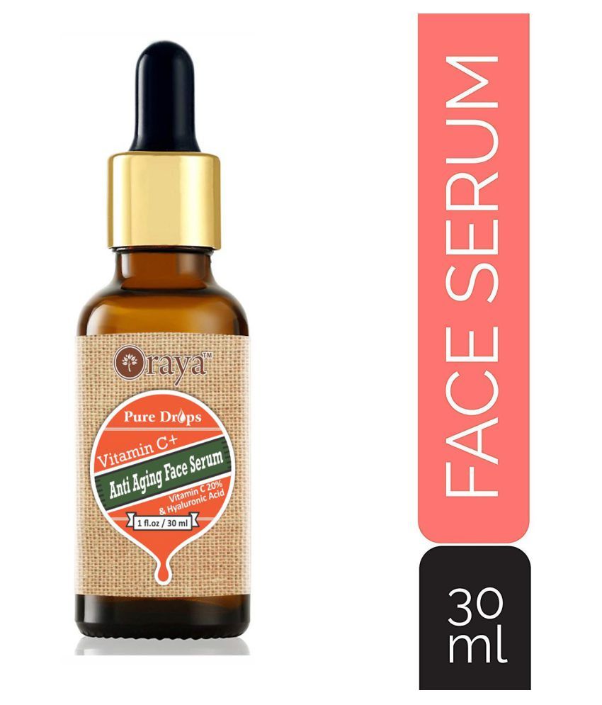     			ORAYA Vitamin C Face Serum (Anti Ageing & Fairness) Face Serum SPF 40 30 g