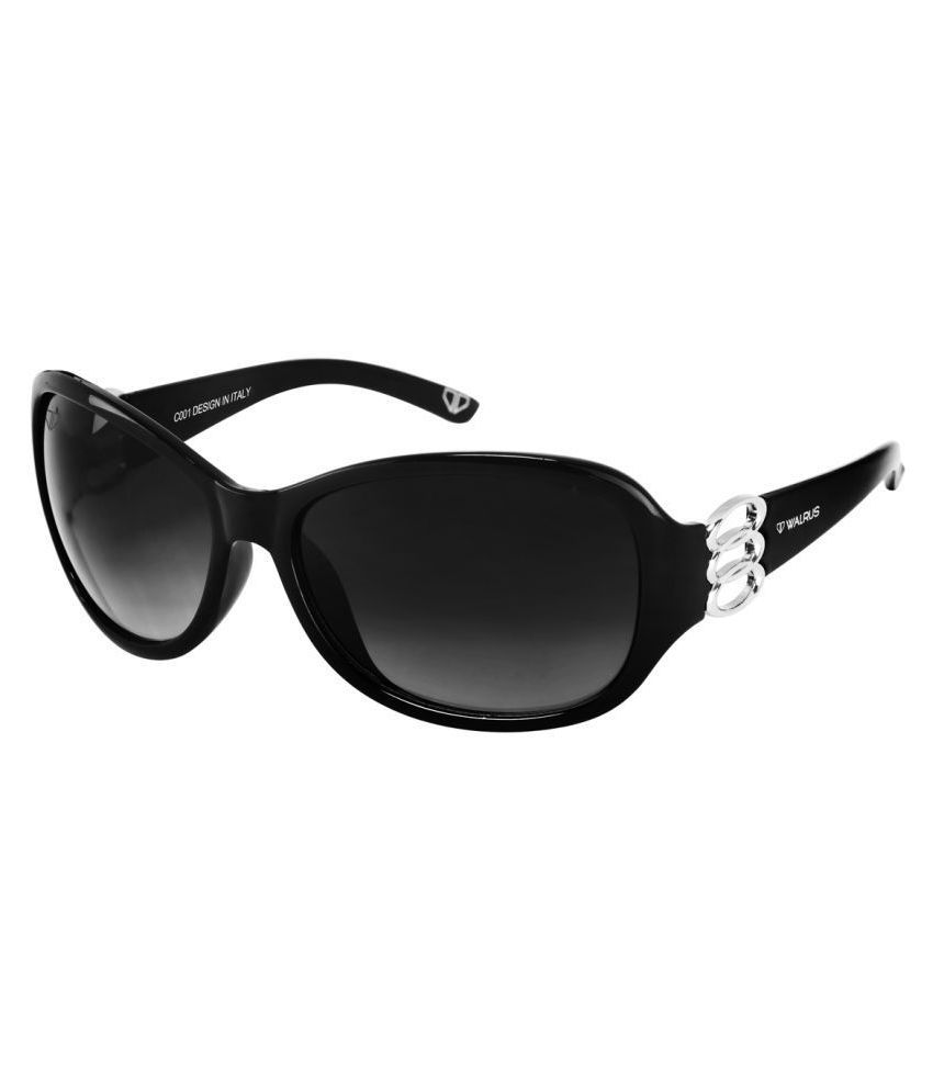     			Walrus - Black Square Sunglasses ( WS-GAGA-III-020202D )