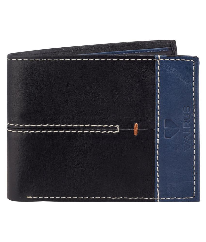     			Walrus Leather Multi Formal Regular Wallet