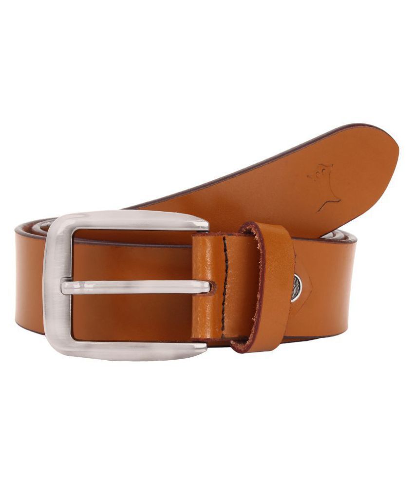 Creature Tan Leather Party Belt: Buy Online at Low Price in India ...