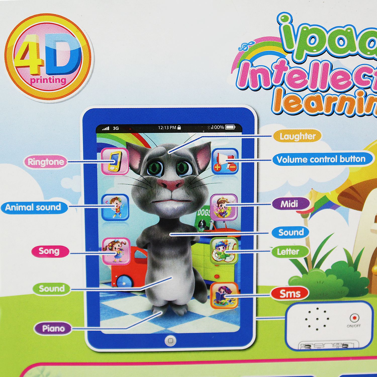 talking tom interactive toy