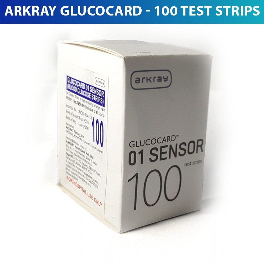     			Arkray Glucocard 01 Sensor 100 Strips