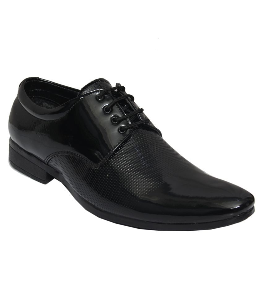 RADLETT Derby Non-Leather Black Formal Shoes Price in India- Buy ...
