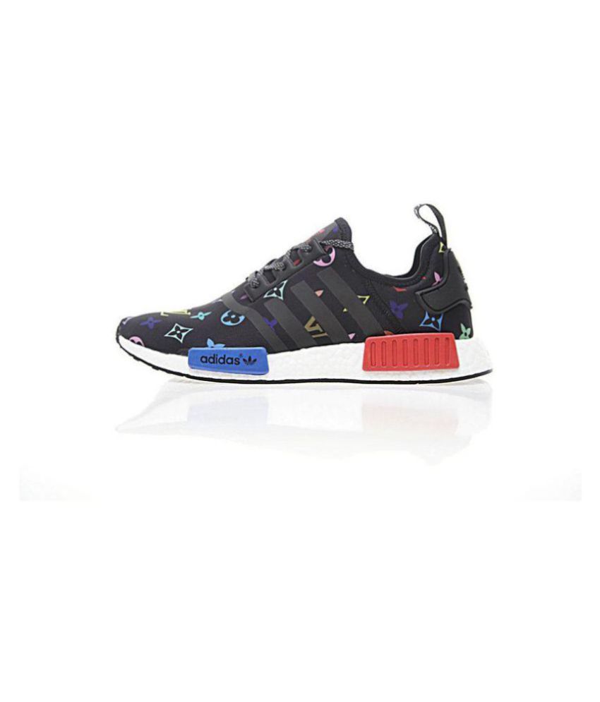 Adidas Nmd R1 X Lv Running Shoes Black: Buy Online at Best Price on Snapdeal