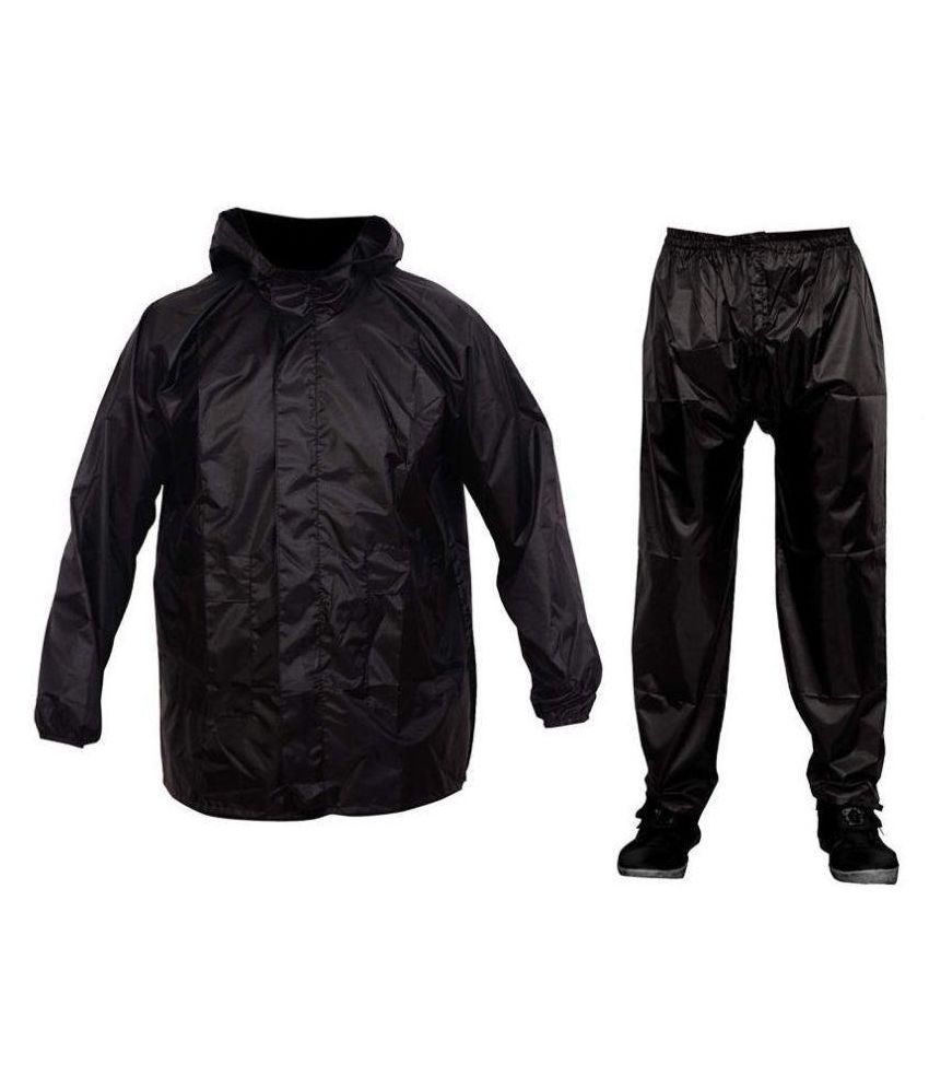 HMS 100% waterproof Polyester Rain suit top and Bottom set for Two ...