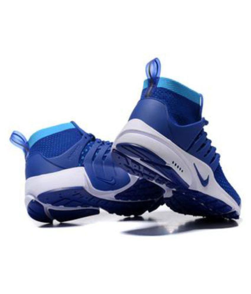 nike presto extreme blue running shoes