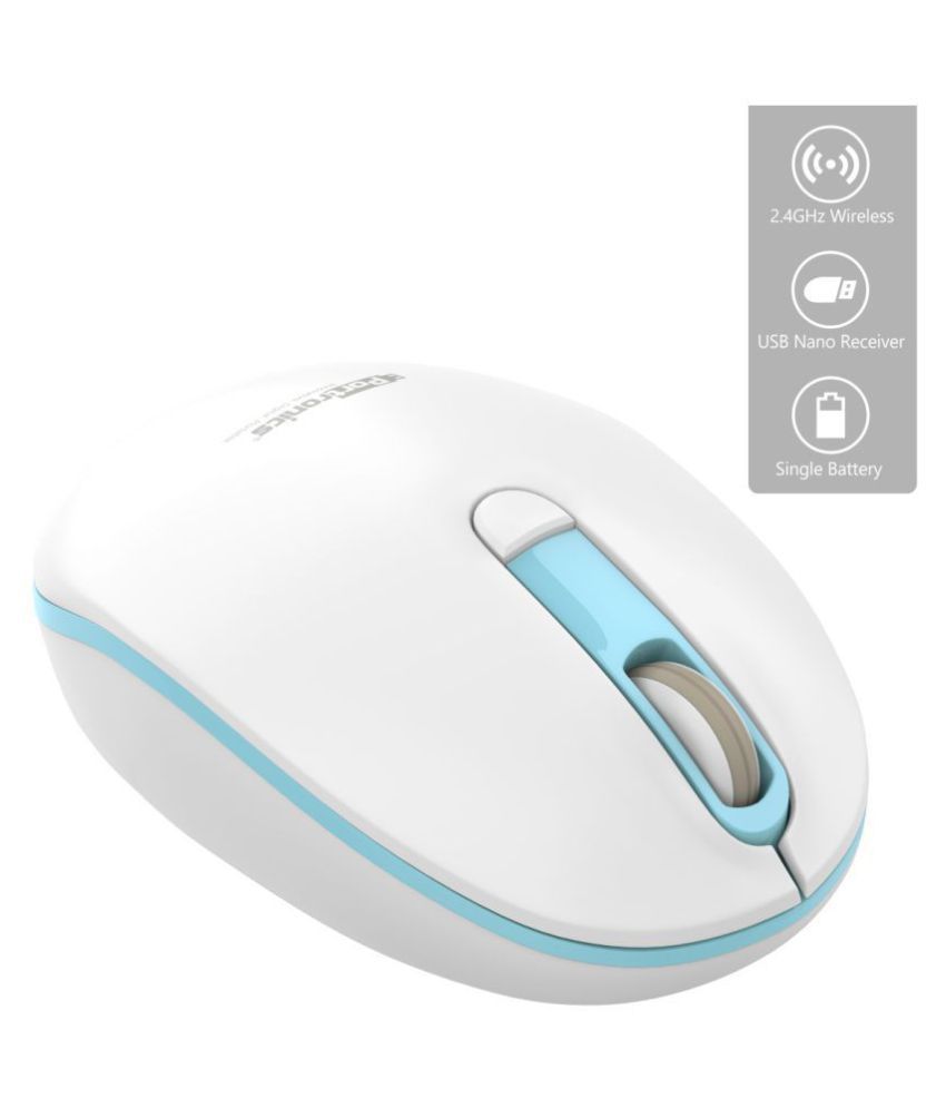 Portronics Toad 11:Wireless Mouse ,Blue (POR 015)