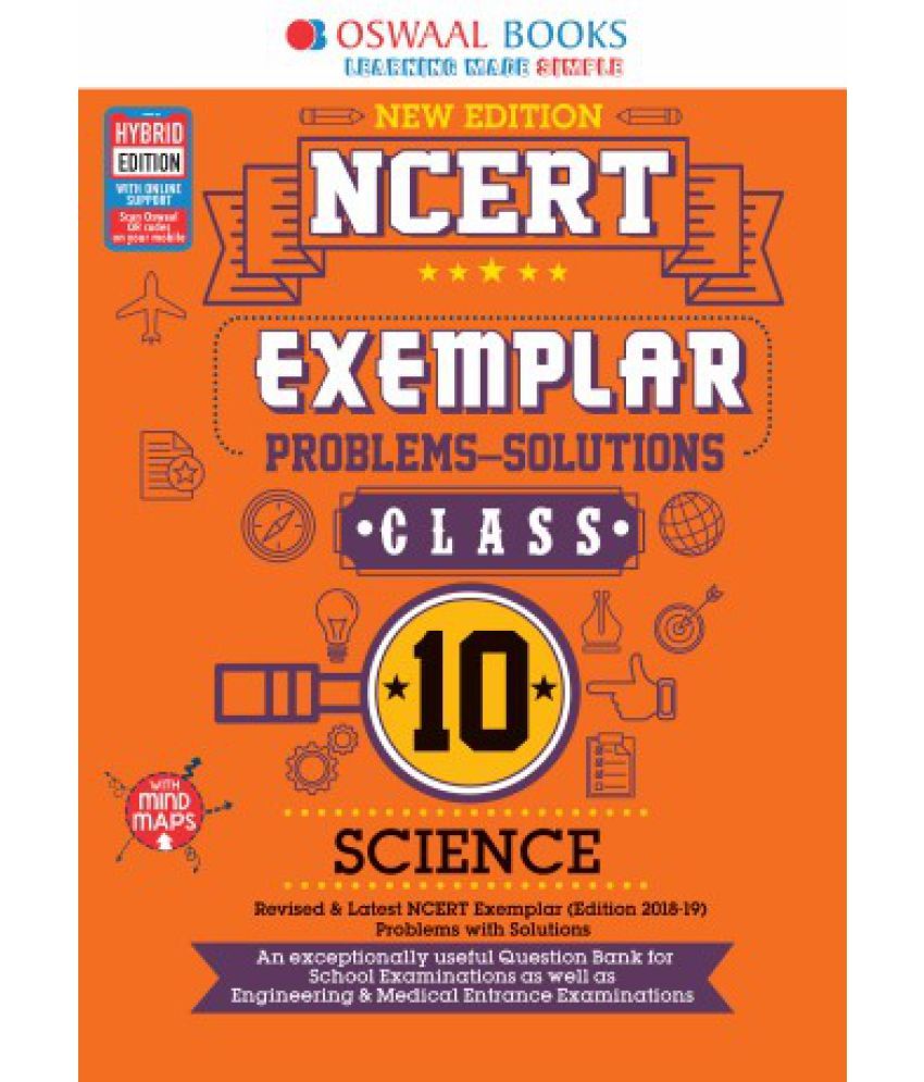 Oswaal NCERT Exemplar Problems Solutions Class 10 Science Book For 