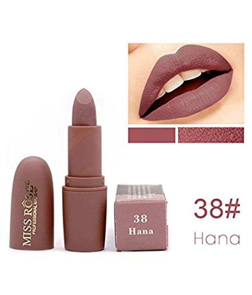     			Miss Rose Creme Lipstick light brown