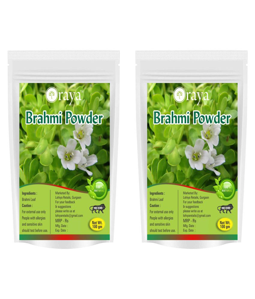 100% Natural Brahmi Leaf Hair Treatment Powder(200GM): Buy 100% Natural  Brahmi Leaf Hair Treatment Powder(200GM) at Best Prices in India - Snapdeal