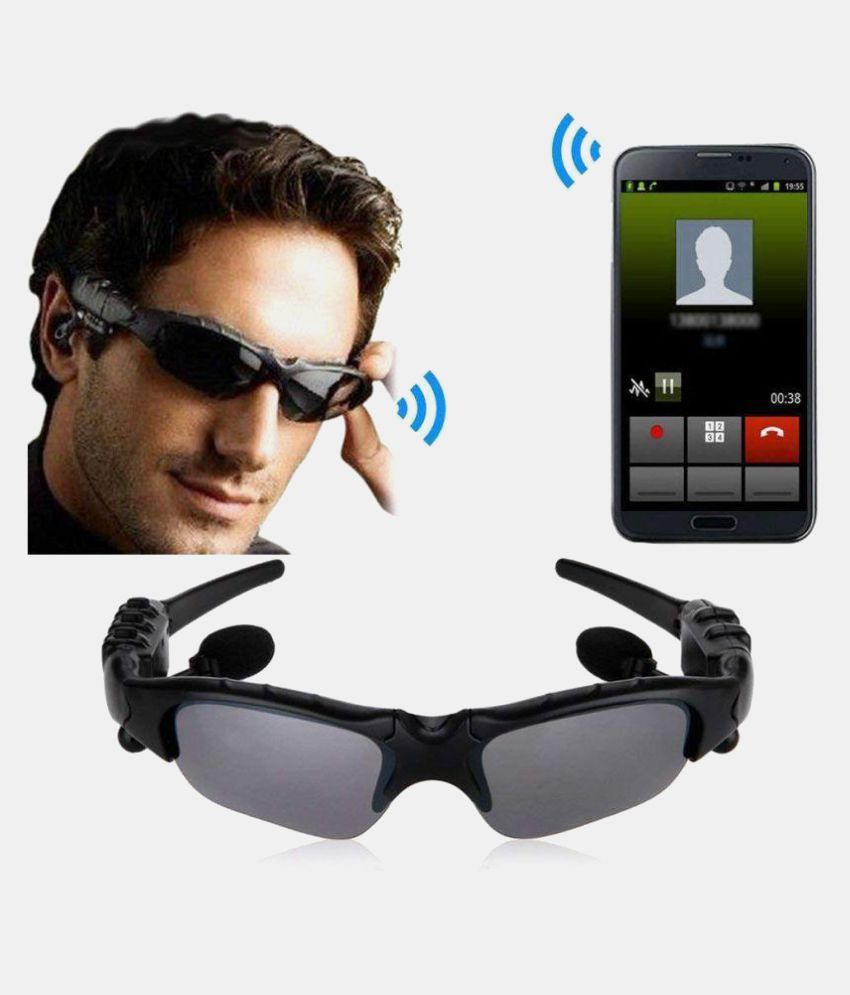Shopper52 Wireless Bluetooth Sunglasses Headphone - Black ...